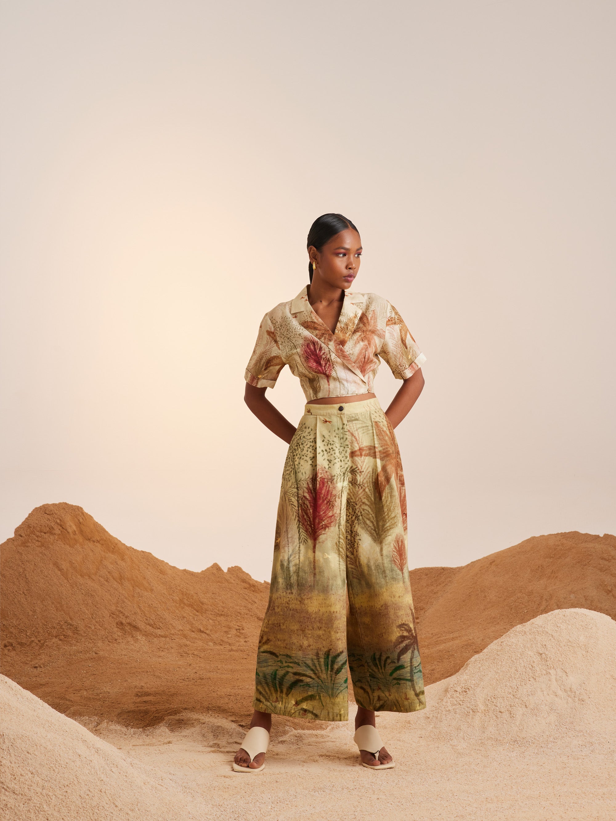 Desert Wide Leg Pants – 23 Threads