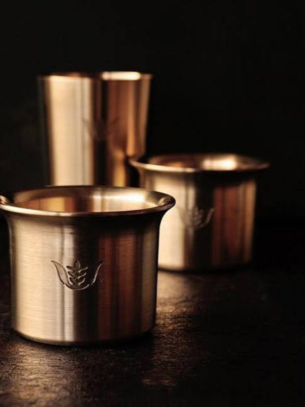 Studio Coppre  -   tumblers Kansa Beverage Mugs (Set of 2) - Shop Cult Modern