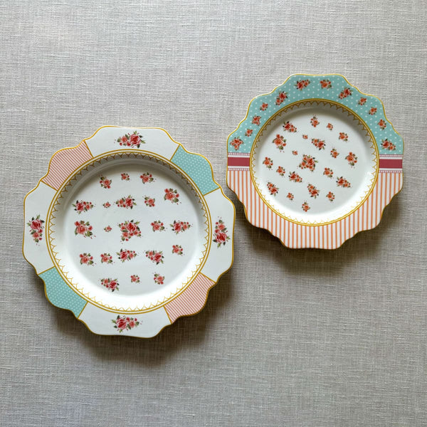 Edit House & Home-Home Artisan Leah Porcelain Dinner Plate  Set of 2 - Shop Cult Modern