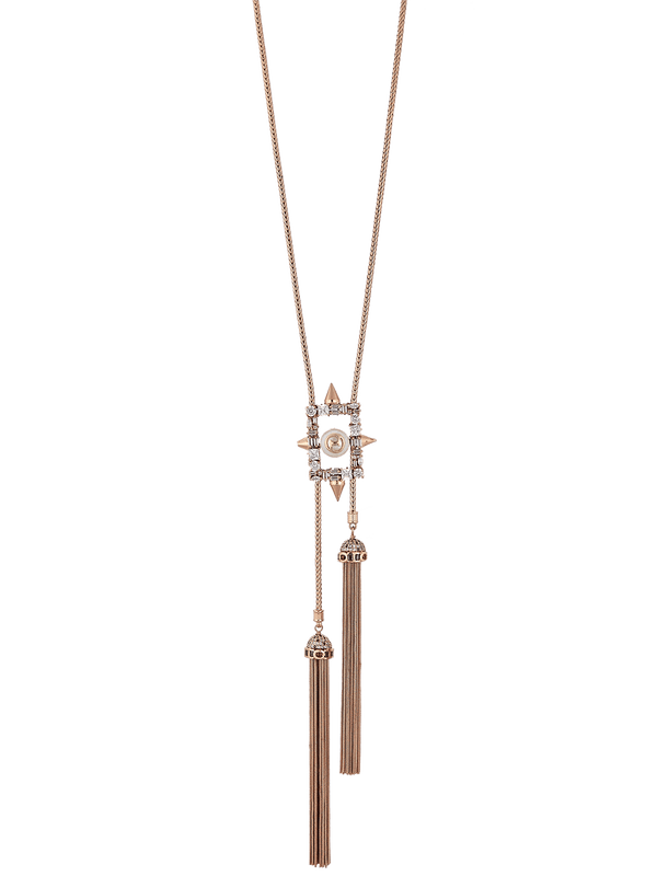 Outhouse   I    OH Abbeydale Monogram Orion Pendant Rose Gold New OHAW19NE021 - Shop Cult Modern