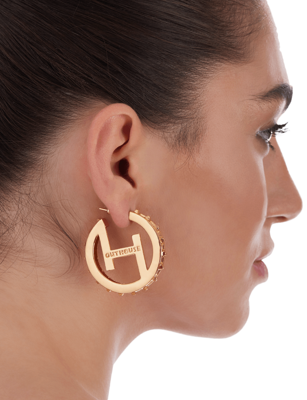 fendi hoop earrings
