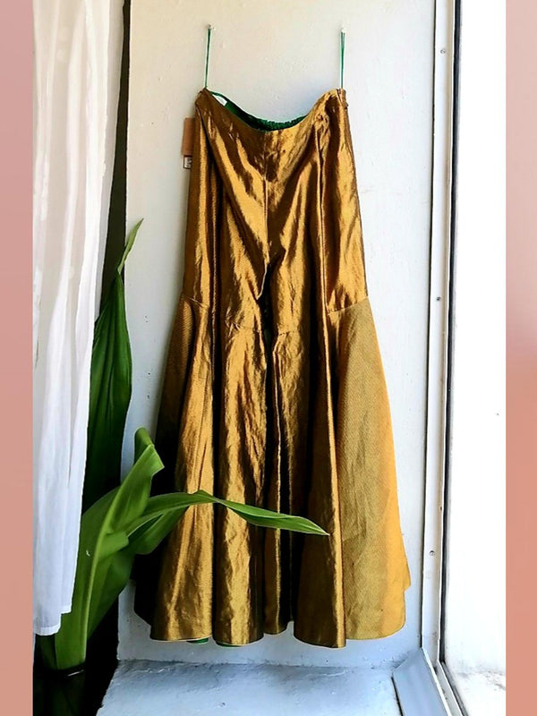 Raw Mango - pyjama-bayaar-handwoven-silk-tissue-gold - Shop Cult Modern