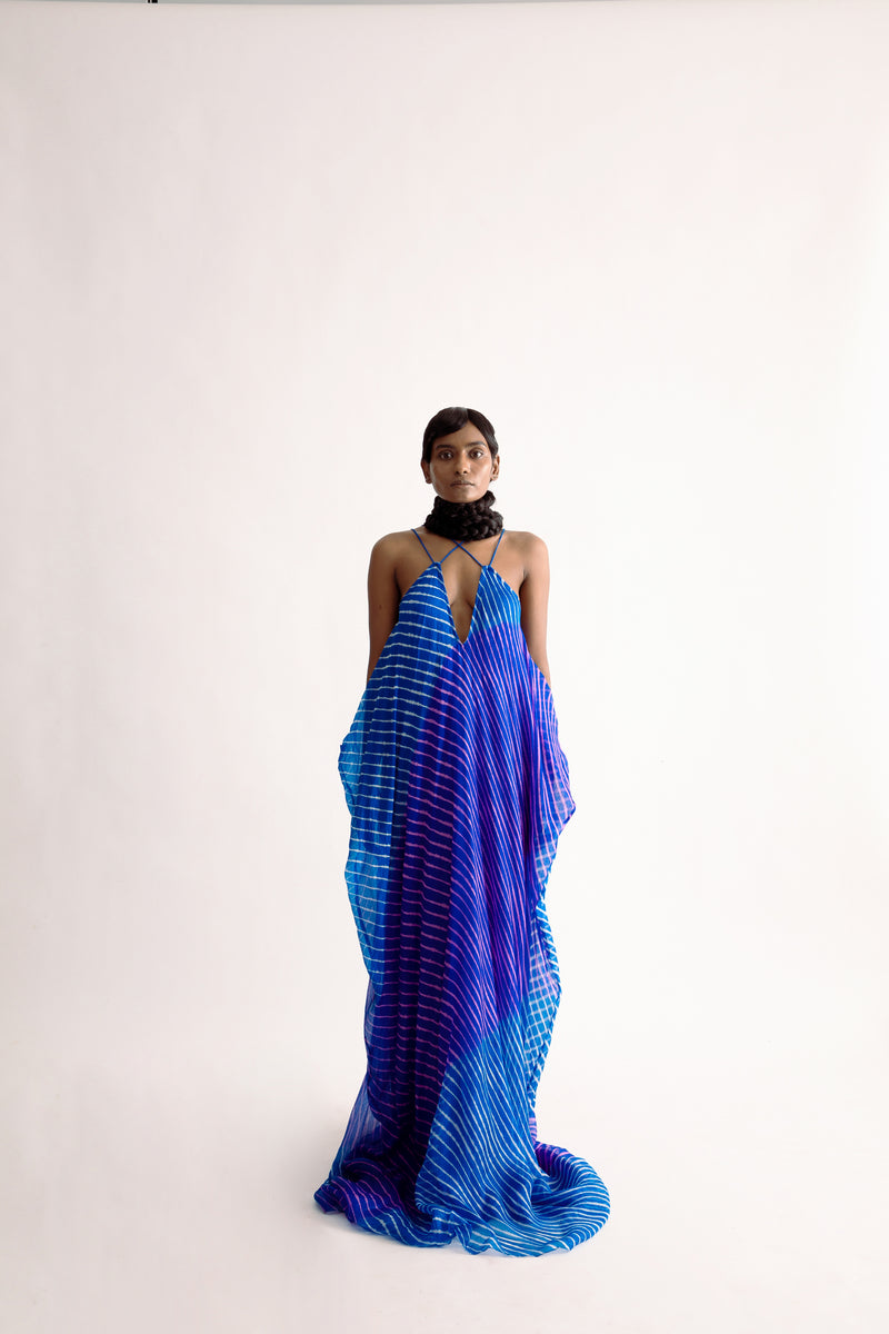 Summer Dress Lara Kota Silk Fashion Edit Kai-35 Urvashi Kaur - Shop Cult Modern