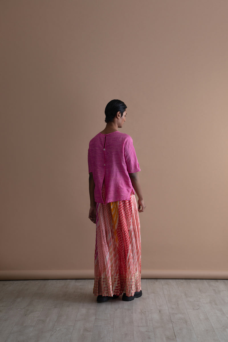 Summer Pants Echo Kota Silk Fashion Edit Kai-29 Urvashi Kaur - Shop Cult Modern