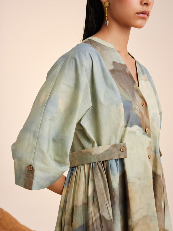 Summer Dress Button Down-Alpine Cotton Ss23-Bdd-Alp-Cord - Shop Cult Modern
