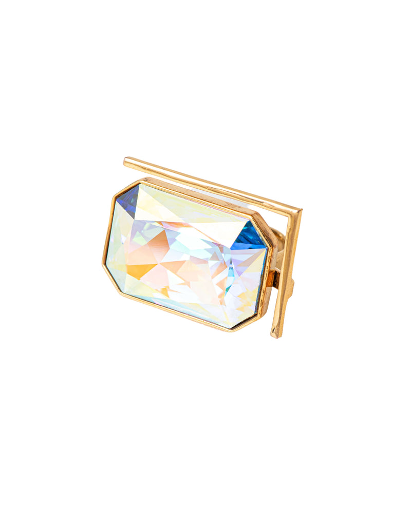 Fashion Jewelry-18k Gold Plated-Cocktail Ring-Radiance Crystal-Multi-VOYCE1004-M-Fashion Edit Voyce - Shop Cult Modern