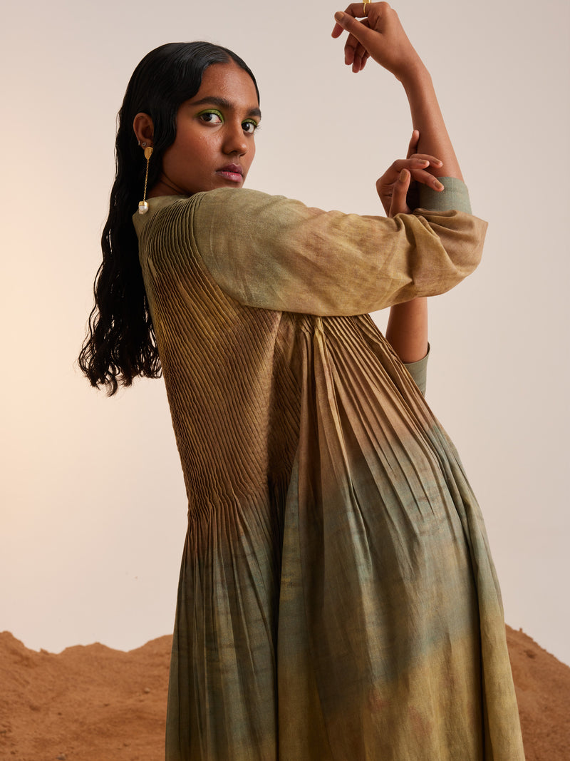 Buy Tuscan Impression Cotton Voile Dress by CORD - Shop Cult Modern Buy Tuscan Impression Cotton Voile Dress by CORD - Shop Cult Modern