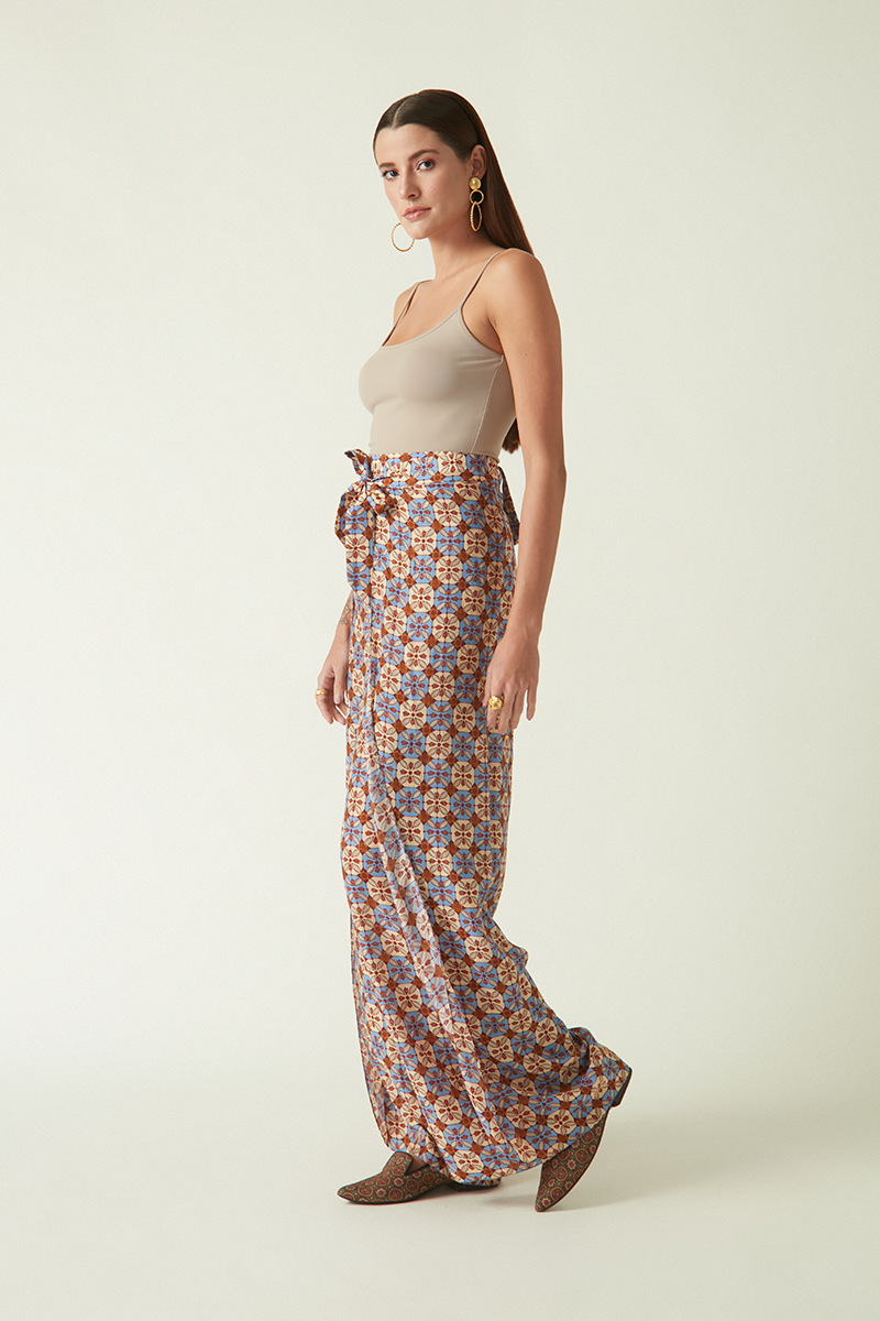 Summer Pants Modal Muslin Terang Thai-Fashion Edit Java 03A-2JV-63-Payal Pratap - Shop Cult Modern