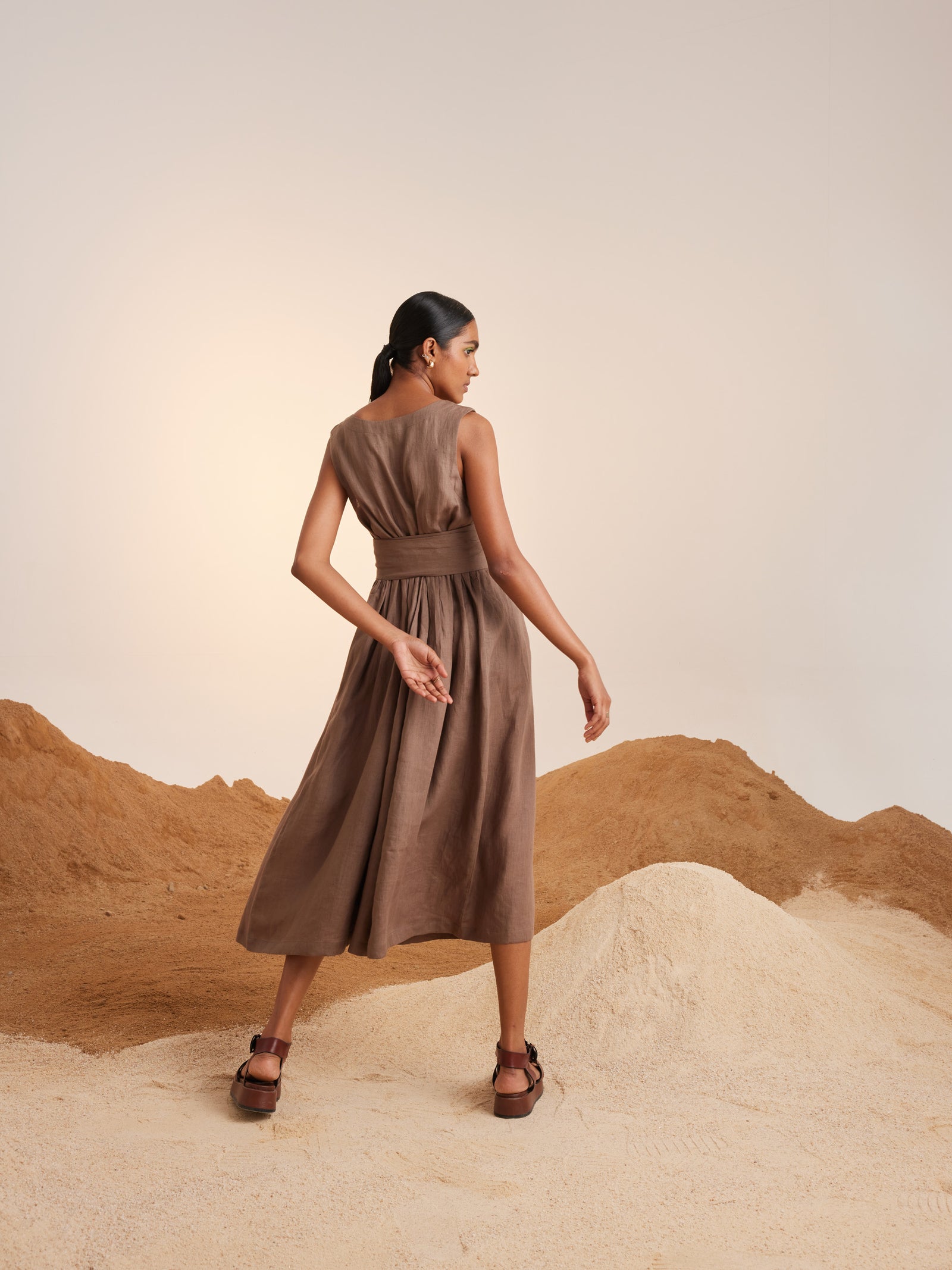 mock Sleeveless シズニルック 韓国 トップス sleeveless ash odor neck 7492 silk and wool ajouré in top トップス