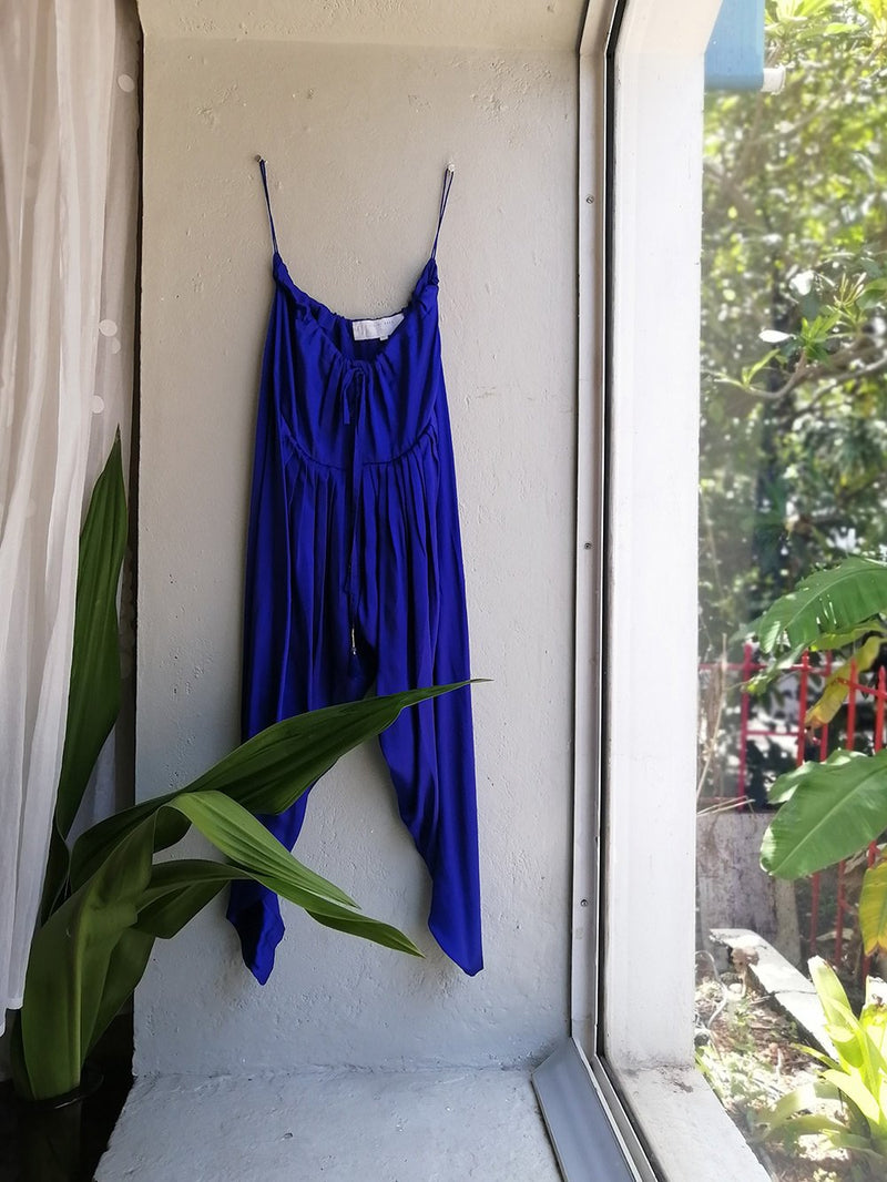Raw Mango - pyjama-bashir-silk-blue - Shop Cult Modern