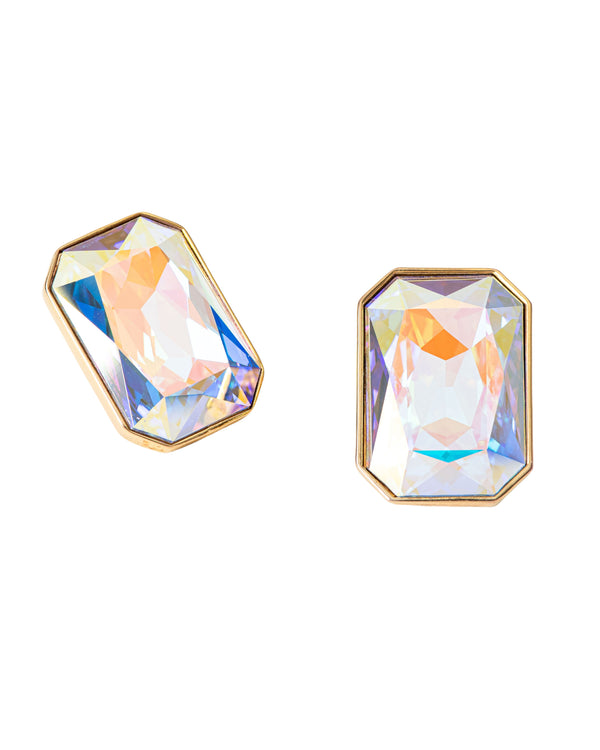 Fashion Jewelry-18k Gold Plated-Earring-Radiance Crystal Cocktail-Multi-VOYCE1048-Fashion Edit Voyce - Shop Cult Modern
