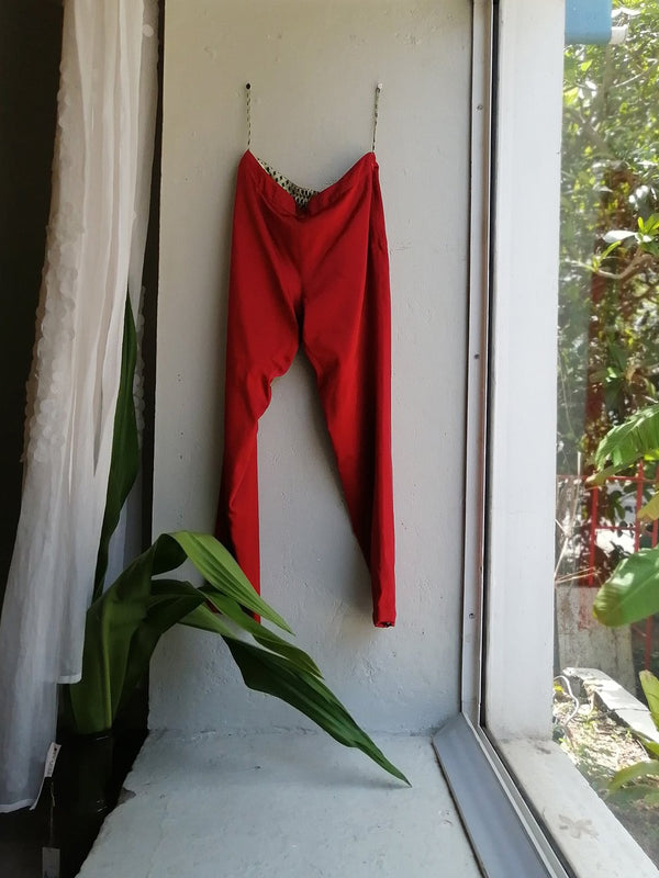 Raw Mango - pyjama-varga-silk-red - Shop Cult Modern