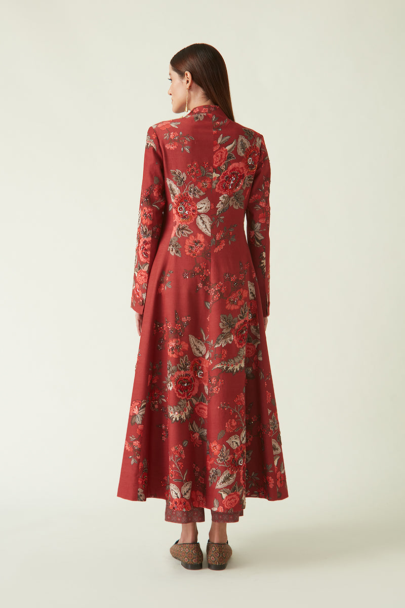 Summer Jacket Silk Embellished-Fashion Edit Java 03A-7JV-01-Payal Pratap - Shop Cult Modern