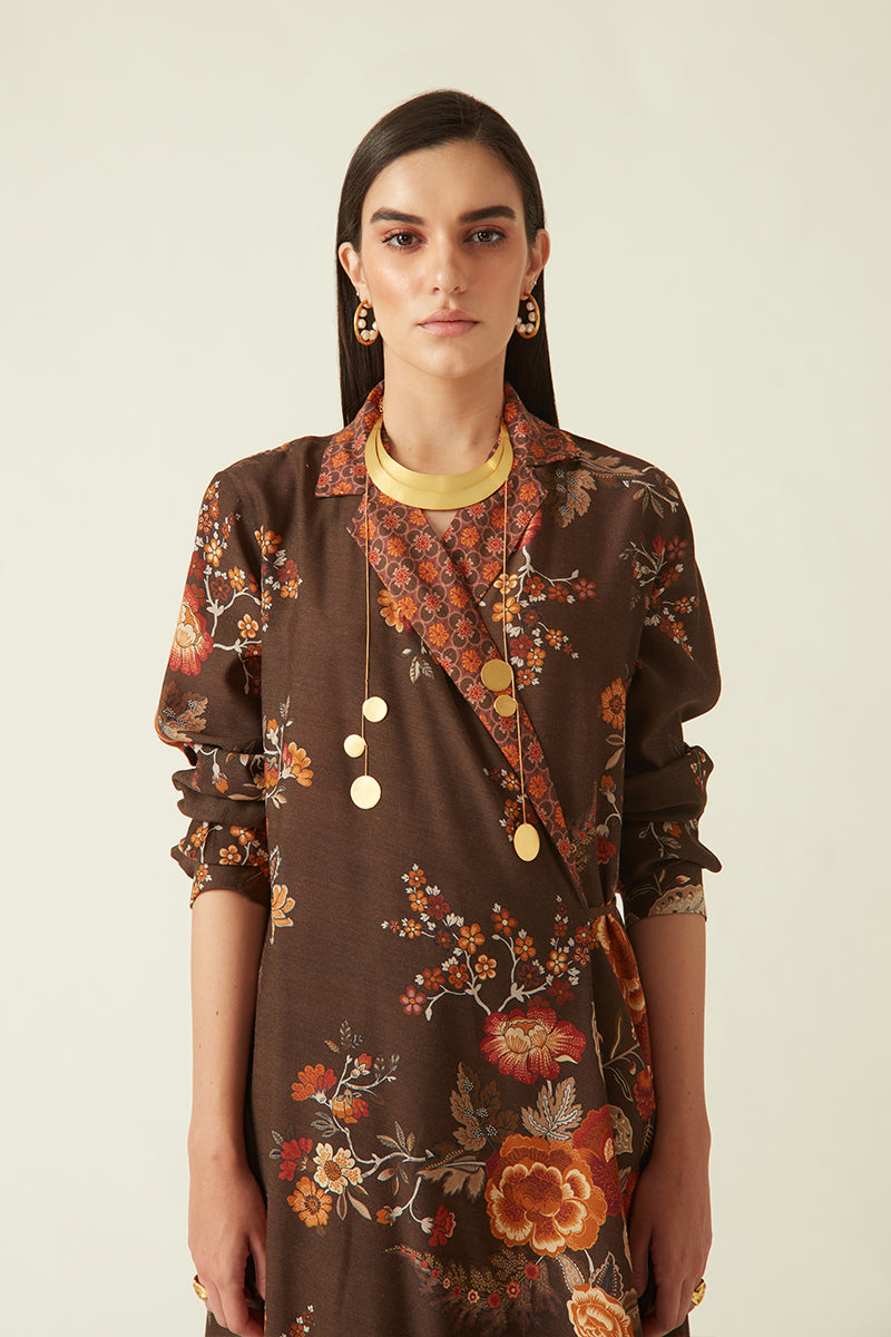 Summer Jacket Silk Wrap-Fashion Edit Java 03A-7JV-16-Payal Pratap - Shop Cult Modern