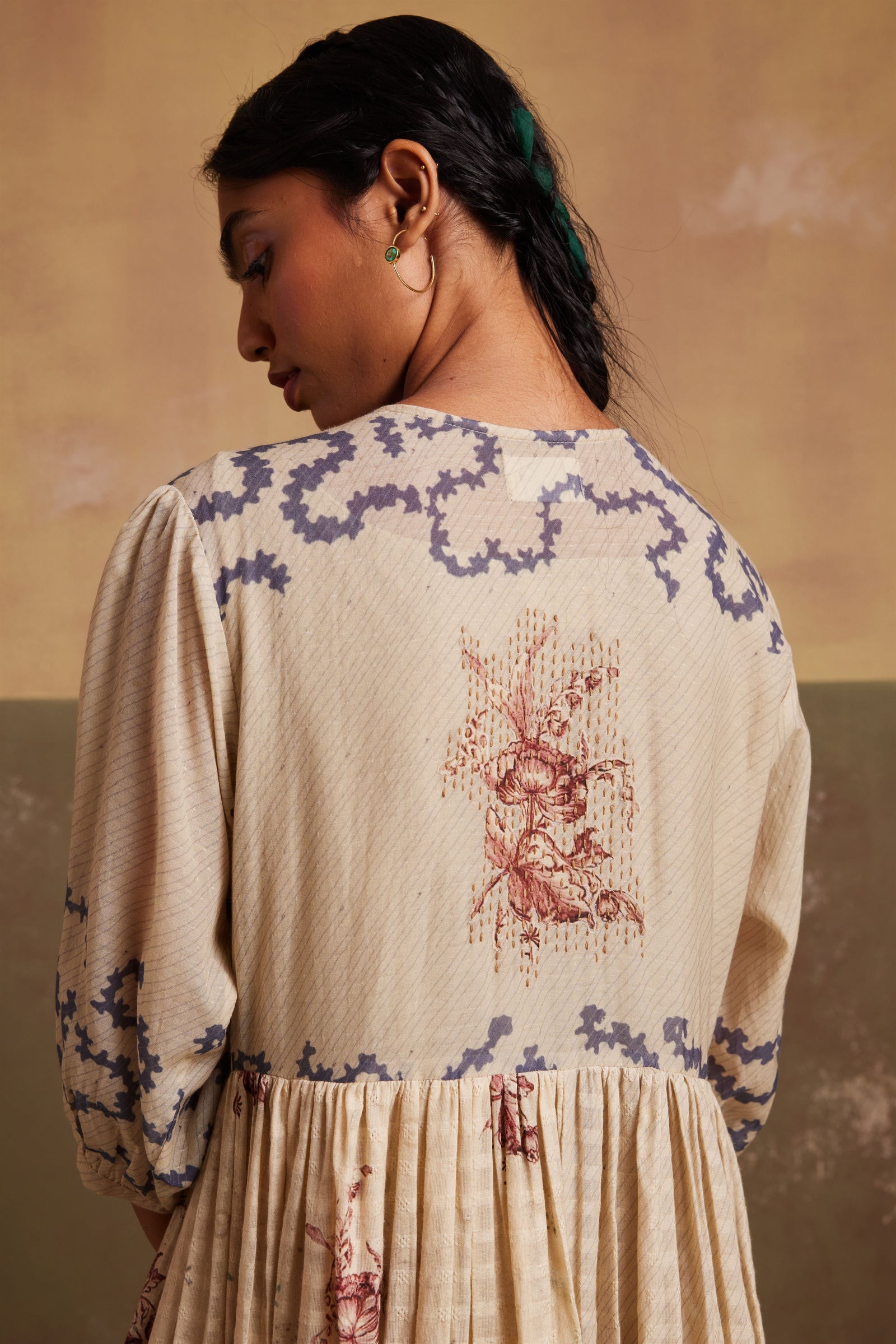 Shop Ivory Spiral Cotton Dress by Cord Studio | Shop Cult Modern