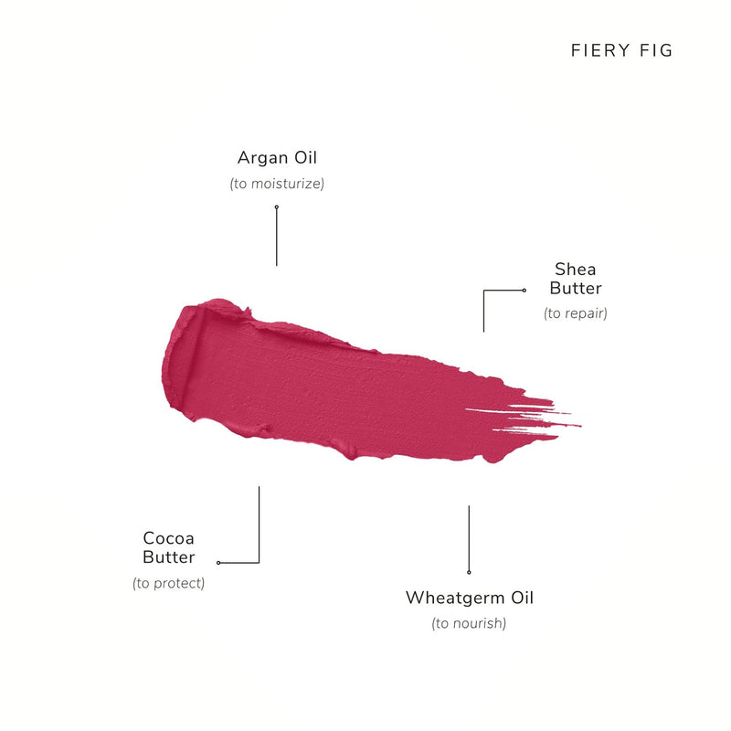Clean Beauty & Spa New Collection-Creme Lipstick Refill-Fiery Fig-Fashion Edit Asa Beauty - Shop Cult Modern