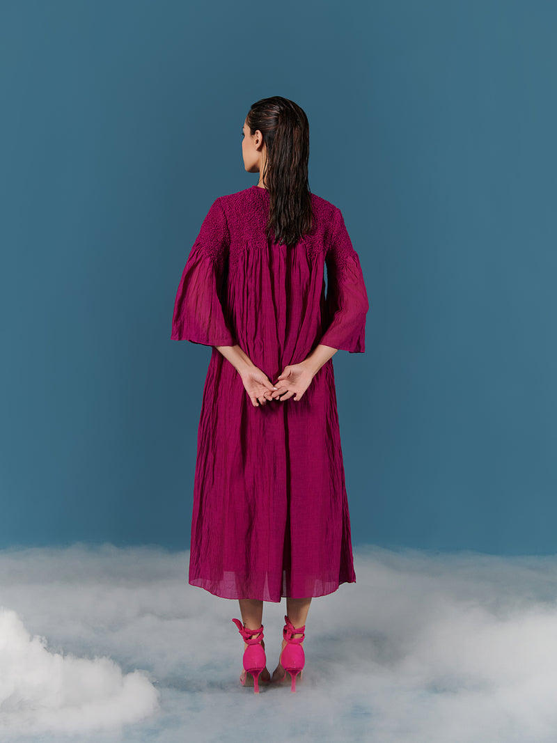 summer dress with slip silk cotton smocked-fashion edit-after dark-30-ilk - Shop Cult Modern