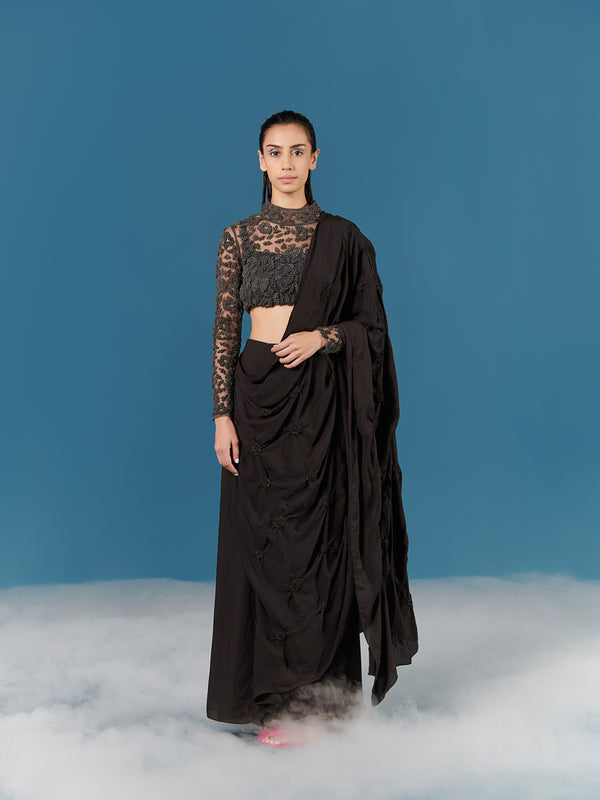 summer sari silk circles smocked-fashion edit-after dark-86-ilk - Shop Cult Modern