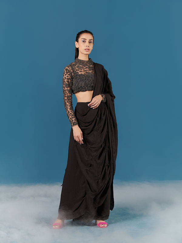 summer top cropped silk cotton net embroidery-fashion edit-after dark-98-ilk - Shop Cult Modern