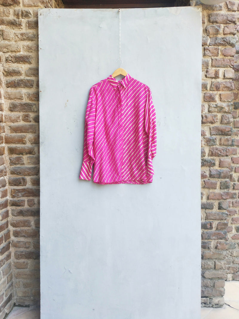 Summer Shirt Row Tussar Silk Fashion Edit Kai-01 Urvashi Kaur - Shop Cult Modern