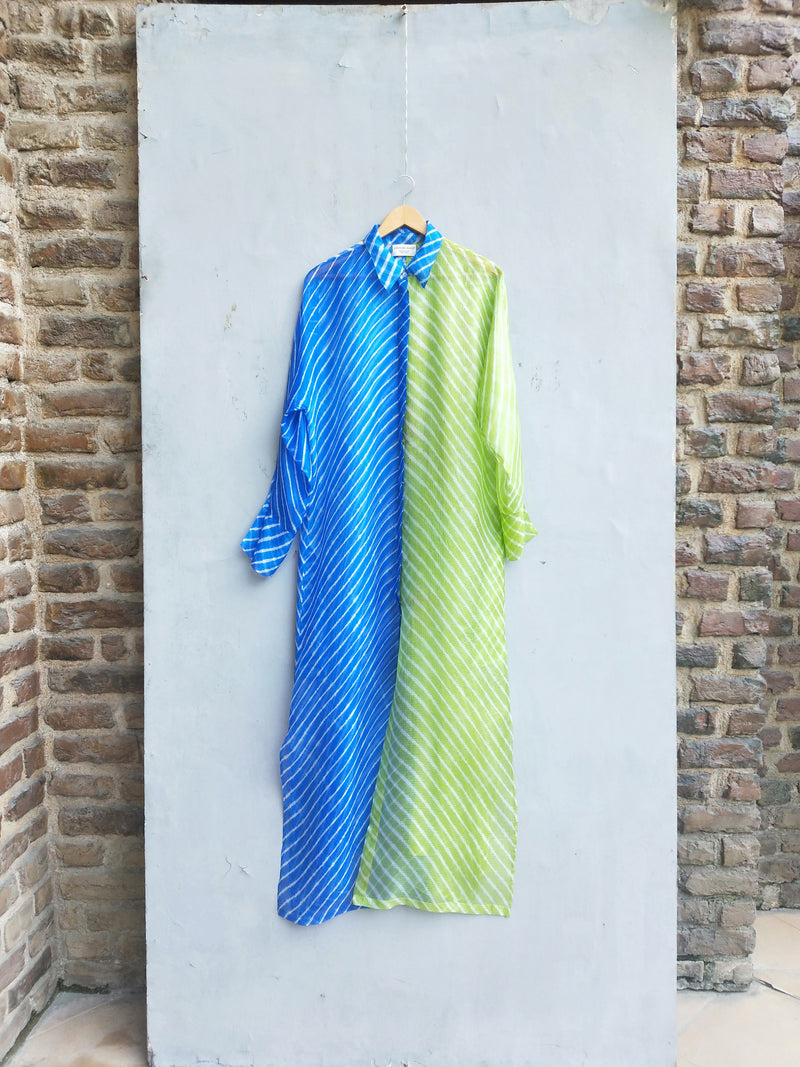 Summer Shirt Isho Kota Silk Fashion Edit Kai-17 Urvashi Kaur - Shop Cult Modern