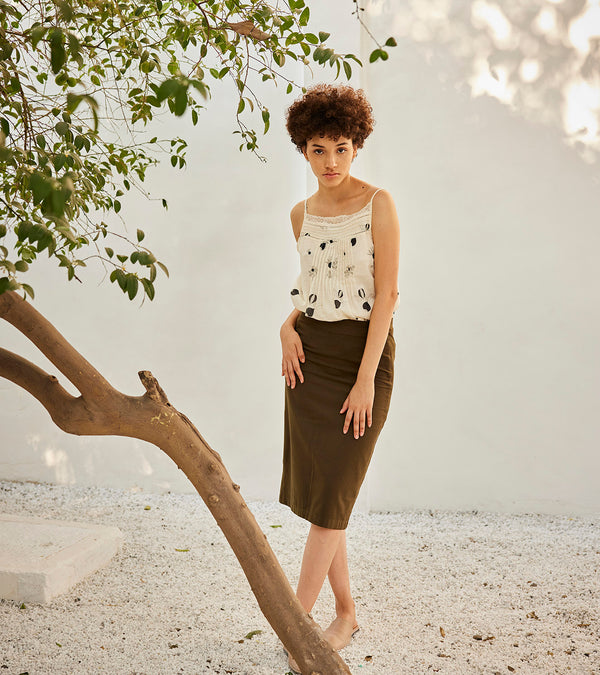 Summer Skirt Cotton-Fashion Edit-Oh Sussana-KW768-Khara Khapas - Shop Cult Modern