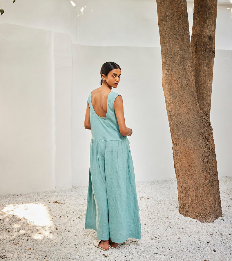 Summer Jumpsuit Linen-Fashion Edit-Oh Sussana-KW758-Khara Khapas - Shop Cult Modern