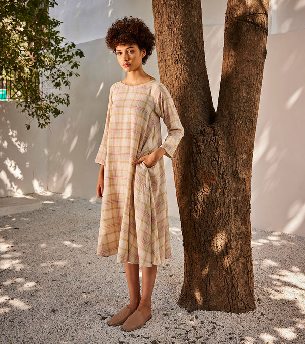 Summer Dress Linen-Fashion Edit-Oh Sussana-KW725-Khara Khapas - Shop Cult Modern