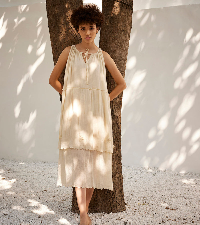 Summer Dress Cotton-Fashion Edit-Oh Sussana-KW728-Khara Khapas - Shop Cult Modern