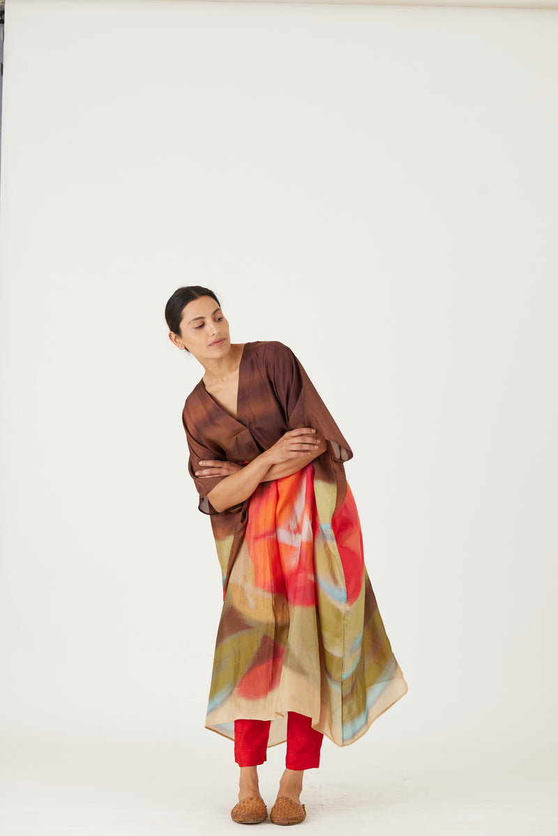 New Season Fall 23/Summer 24-Coord Set-Silk-Lola Multi Color-YAMLS48-Fashion Edit Yam - Shop Cult Modern