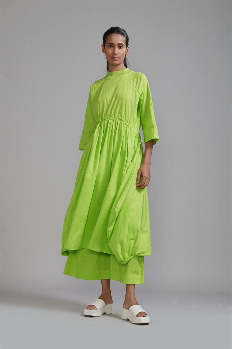 New Season Summer/Fall 23-Tunic Green Raglan Vari Cotton Neon-MT RAG VARI DR-Neon Green-Fashion Edit Mati - Shop Cult Modern