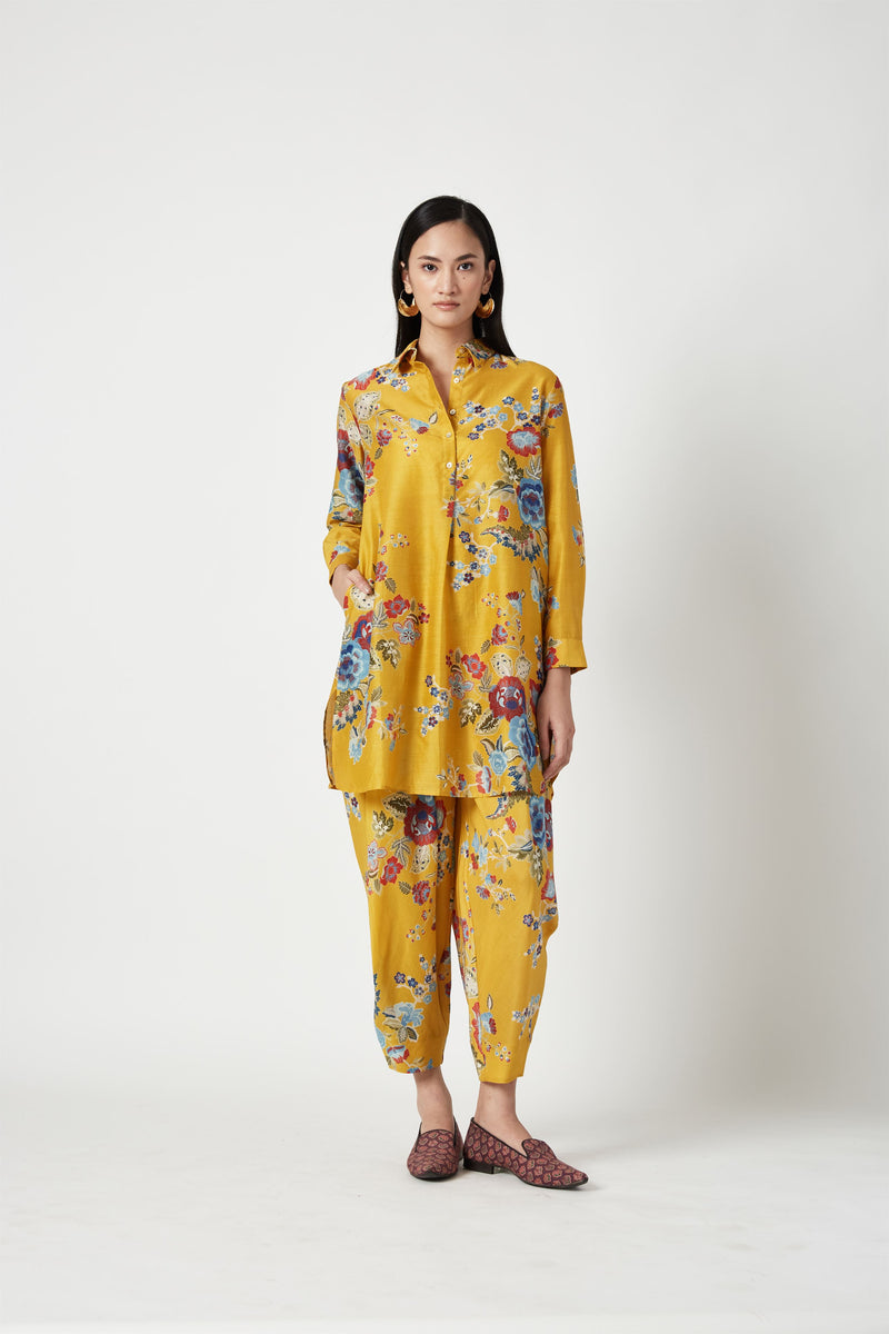 Summer Kurta Set Cupro Cotton Bintan Printed-Fashion Edit Java 3-9JV-126A-Payal Pratap - Shop Cult Modern