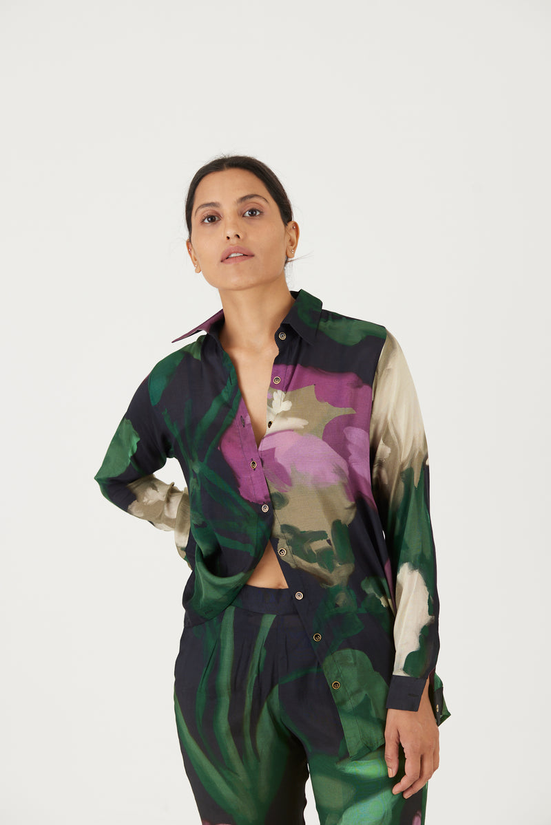 New Season Fall 23/Summer 24-Coord Set-Cotton Silk-Sara Green-YAMLS26-Fashion Edit Yam - Shop Cult Modern
