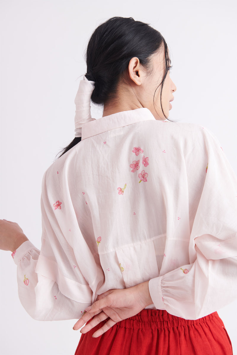 summer shirt cotton silk floral print-SS2025-26-fashion edit-the plavate - Shop Cult Modern