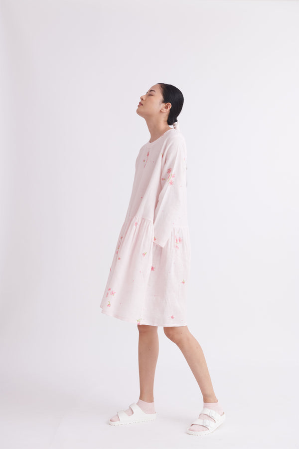 summer dress linen floral print-SS2023-41-fashion edit-the plavate - Shop Cult Modern