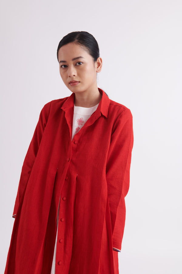 summer dress jacket line red-SS2023-15-fashion edit-the plavate - Shop Cult Modern