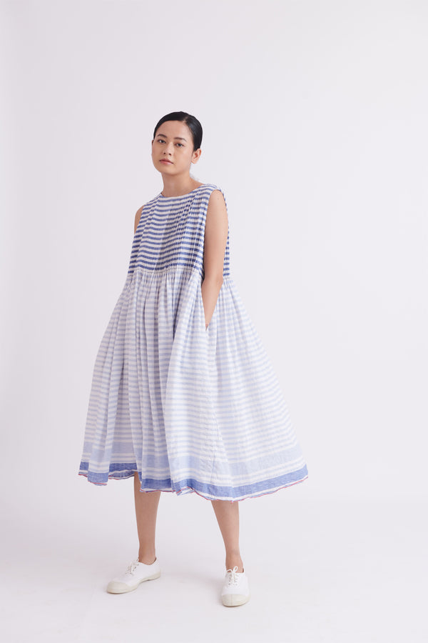 summer dress cotton check-SS2025-01-fashion edit-the plavate - Shop Cult Modern