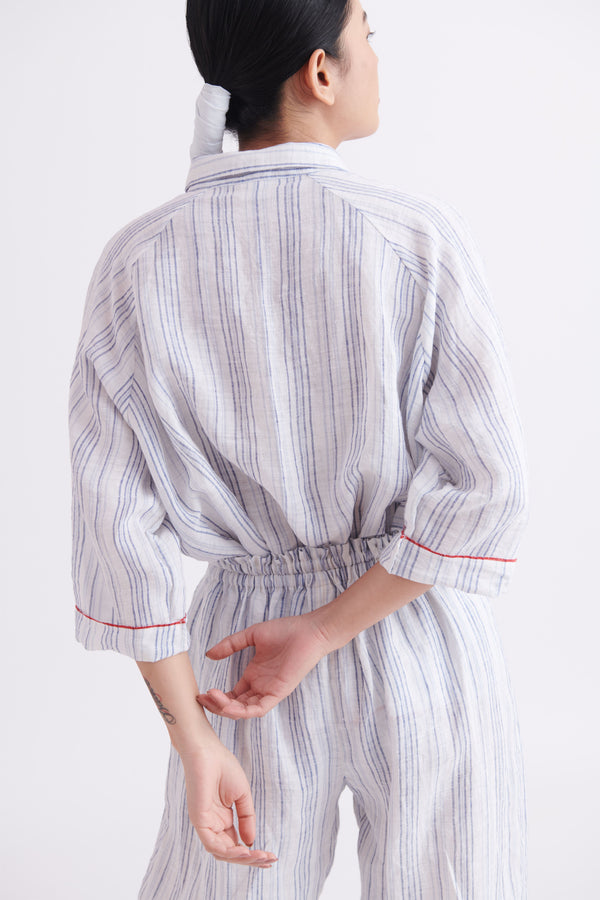 summer shirt linen stripe blue-SS2025-12-fashion edit-the plavate - Shop Cult Modern