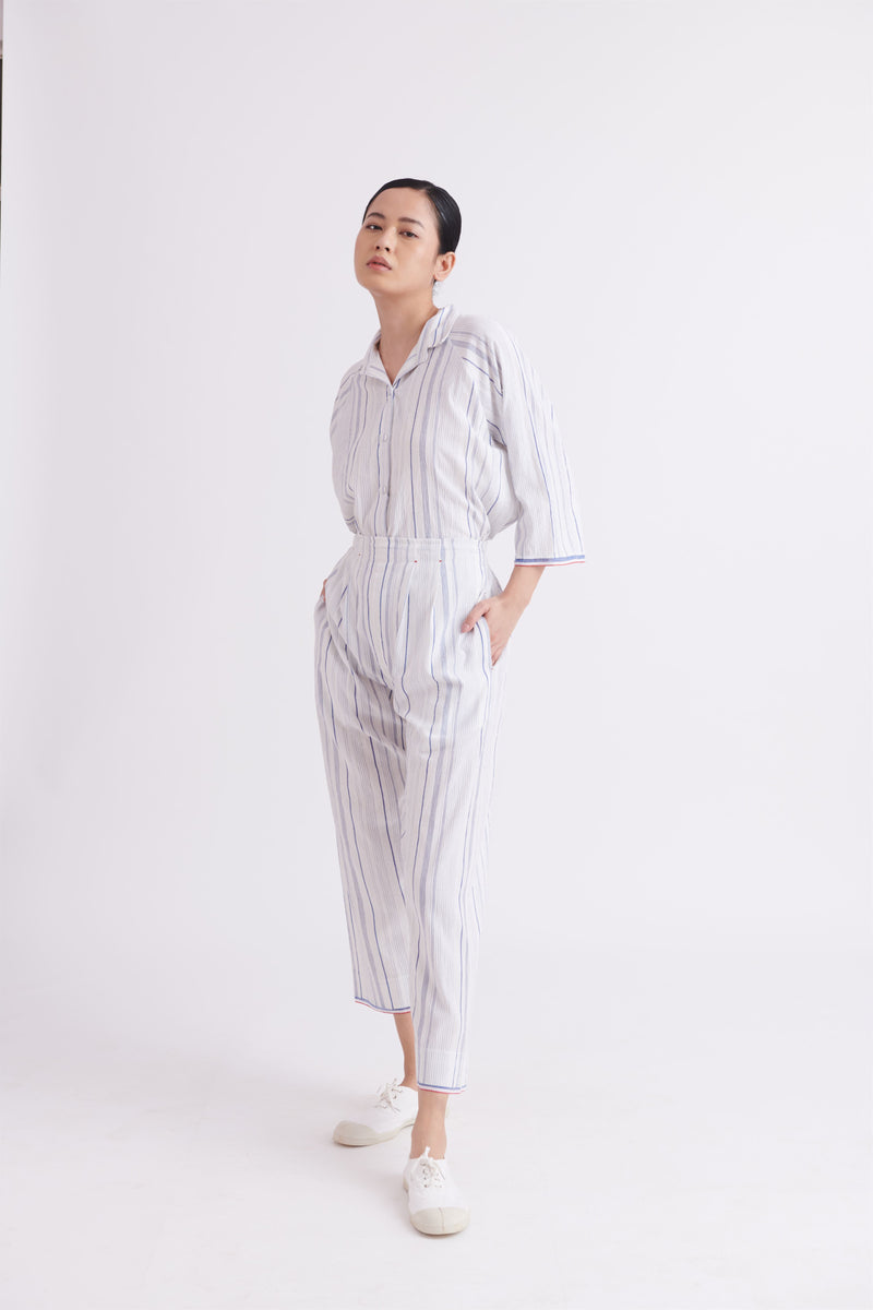 summer shirt linen stripe blue-SS2025-12-fashion edit-the plavate - Shop Cult Modern