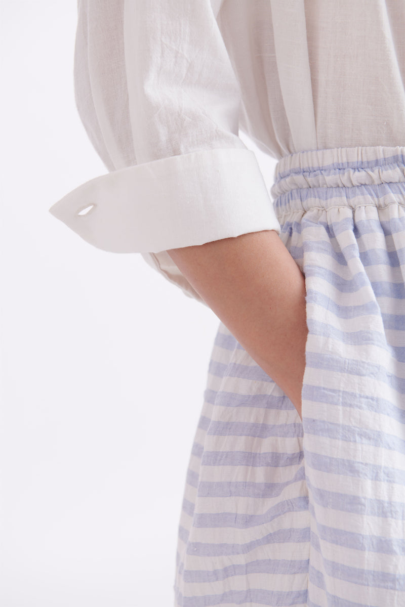 summer skirt cotton check-SS2025-37-fashion edit-the plavate - Shop Cult Modern