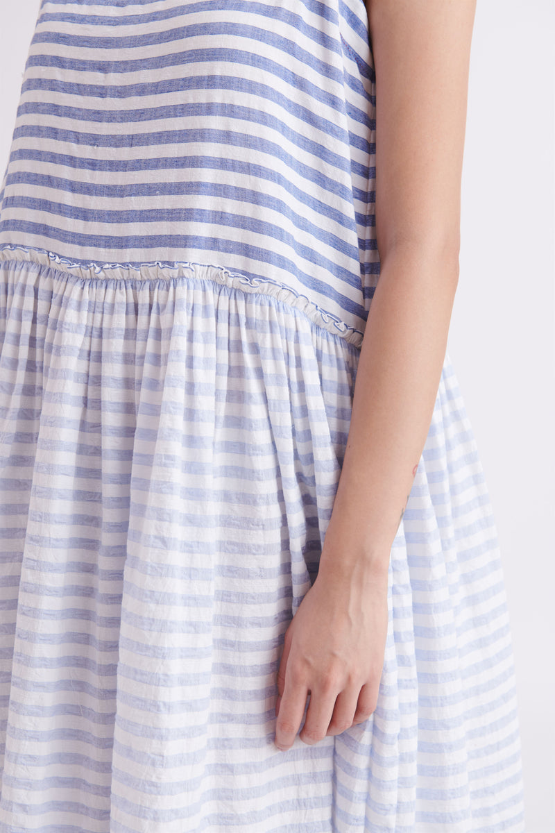 summer dress cotton check-SS2025-17-fashion edit-the plavate - Shop Cult Modern