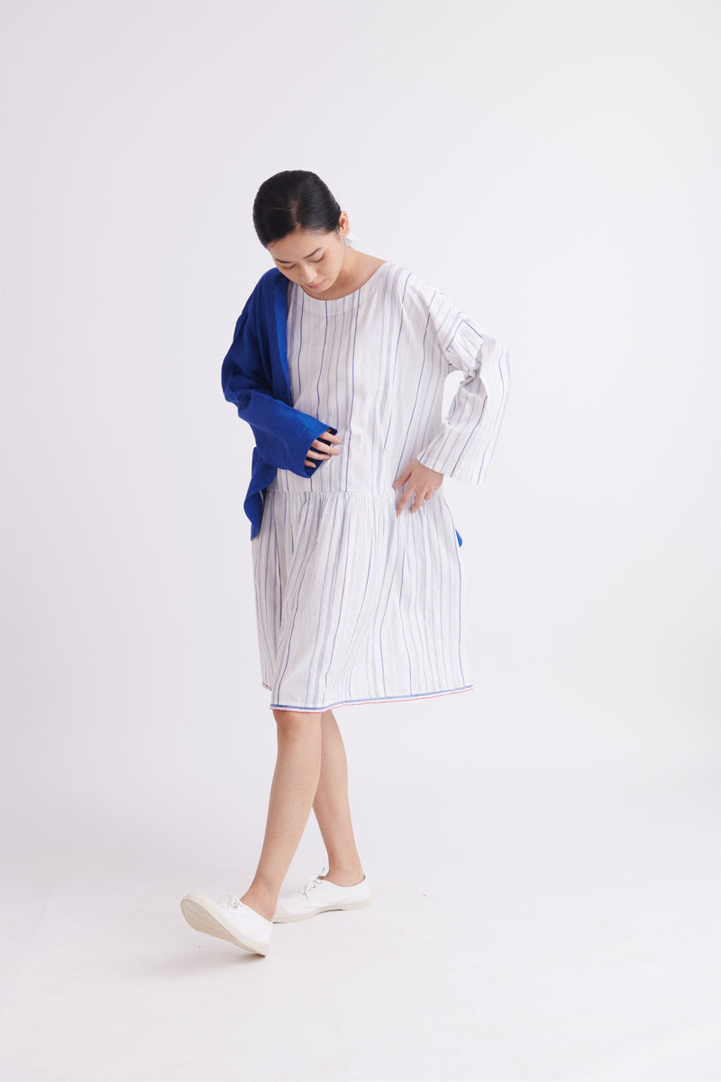 summer dress cotton stripe-SS2025-41-fashion edit-the plavate - Shop Cult Modern