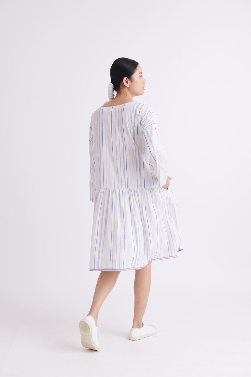 summer dress cotton stripe-SS2025-41-fashion edit-the plavate - Shop Cult Modern