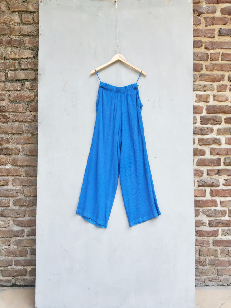 Summer Pants Lateral Textured Cotton Fashion Edit Kai-11 Urvashi Kaur - Shop Cult Modern