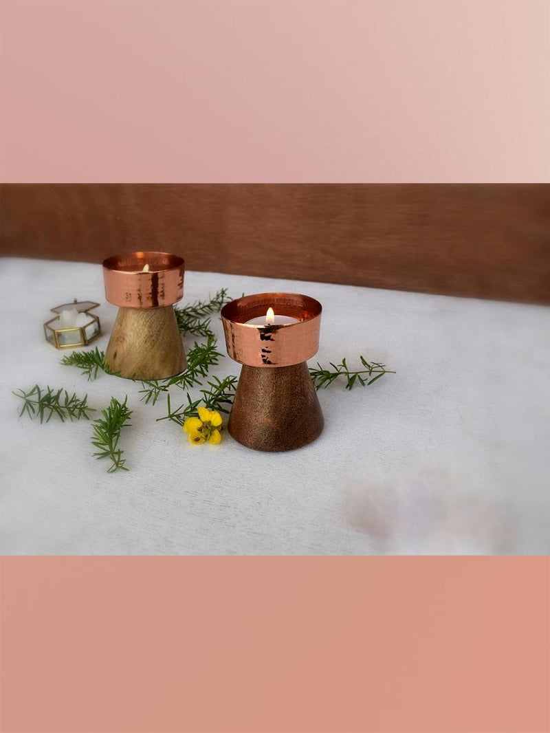 Studio Coppre - Tea Light Twilight (set of Two) - Shop Cult Modern