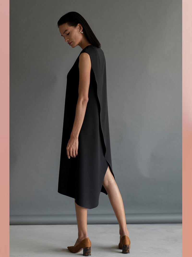 Perona   I   Dress Amaya In Black - Shop Cult Modern