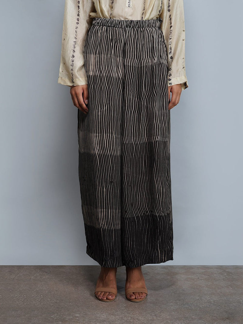Yavi   I   Silk Petal Dyeing Dress With Shibori Pant - Shop Cult Modern