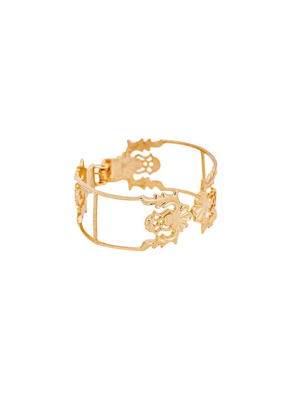 Zohra   I   Cuff Les Tuileries Handcrafted Gold Plated - Shop Cult Modern