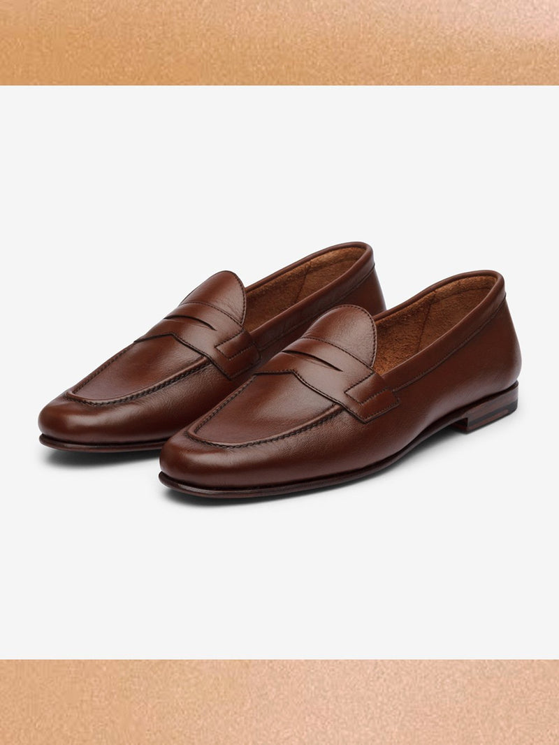 Bridlen   I   Shoes-Unlined-Loafer-I-The-Reverse-Goodyear-Shoes-Brown - Shop Cult Modern