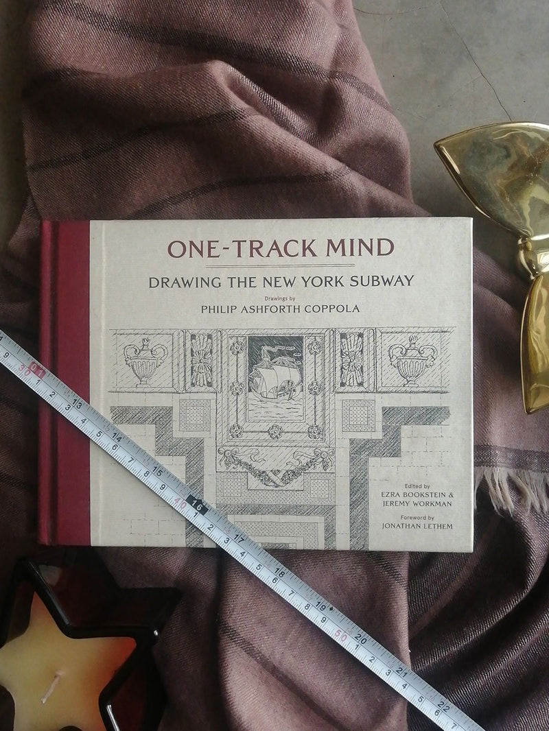 Papress   I   Book : One-Track Mind, Drawing the New York Subway by Ezra Bookstein & Jeremy Workman - Shop Cult Modern